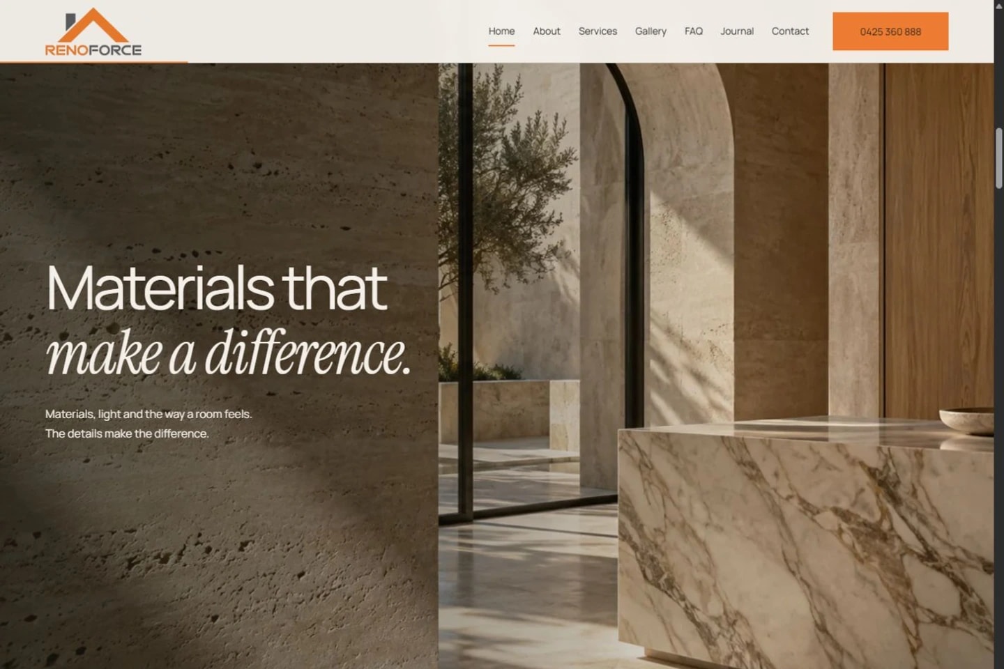 Renoforce: Modern design. Every detail considered.