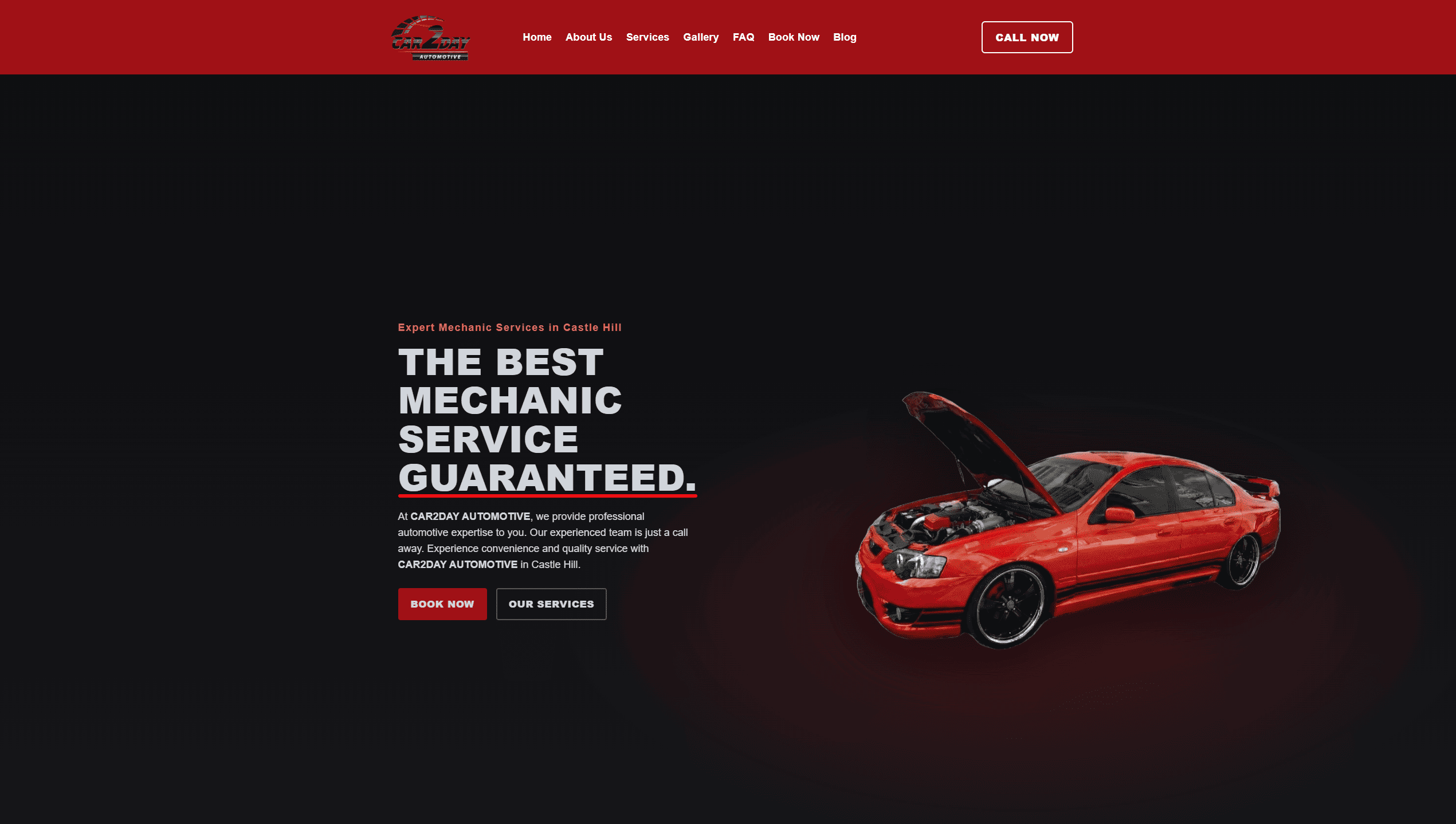 Recent website build three