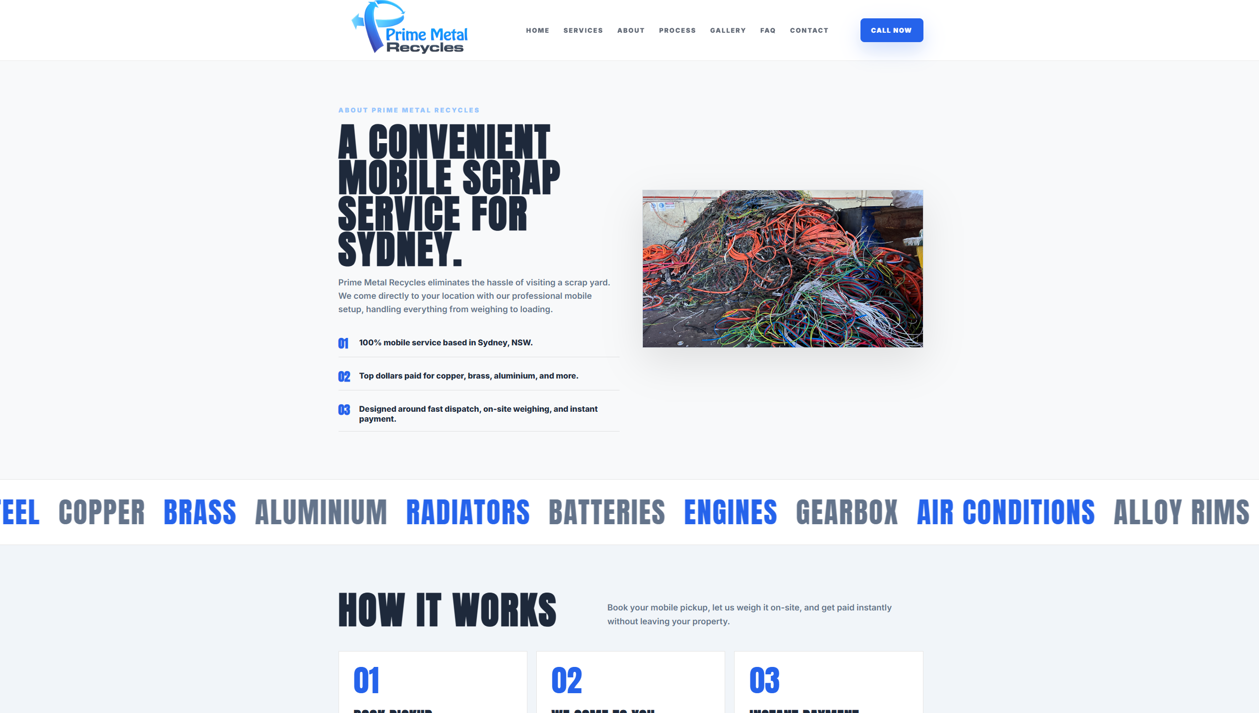Recent website build six